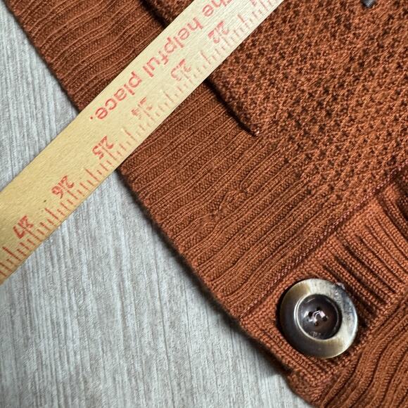 St. John Sport Knit Cardigan Sweater M Wool Silk Cashmere Luxury Blend - Picture 8 of 8